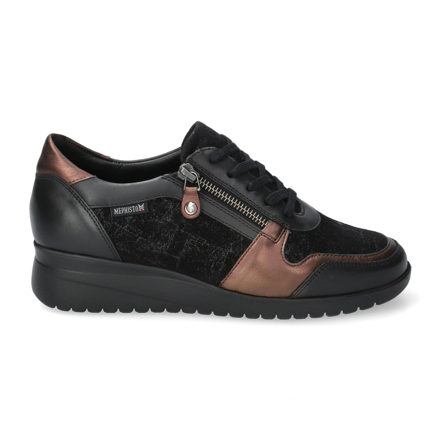 lacets femme modèle Iasmina noir - Mephisto